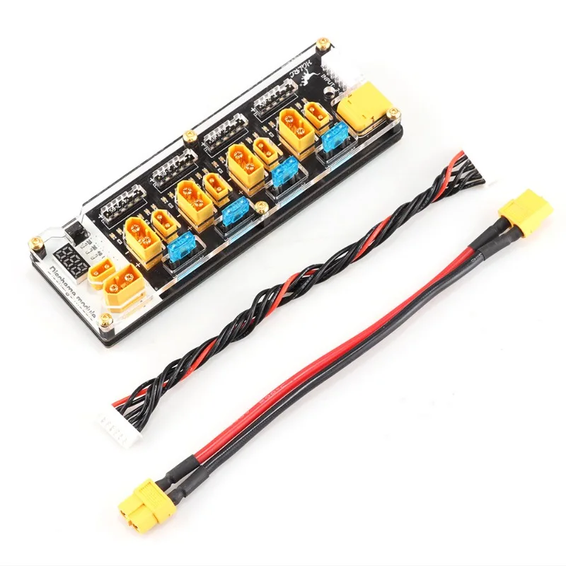 40A 2-in-1 Plug Balance Charger Discharger Board Dual Function Battery Parallel Charge Discharge Module