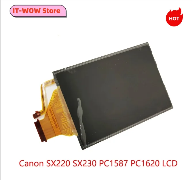 Новый оригинальный ЖК-экран для камеры Canon SX220 SX230 PC1587 PC1620 с подсветкой