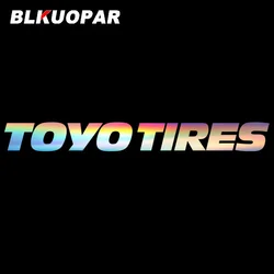 BLKUOPAR-Autocollants de voiture créatifs au laser pour pneus Toyo, décalcomanies étanches, rayures, personnalité, pare-brise, accessoires de voiture