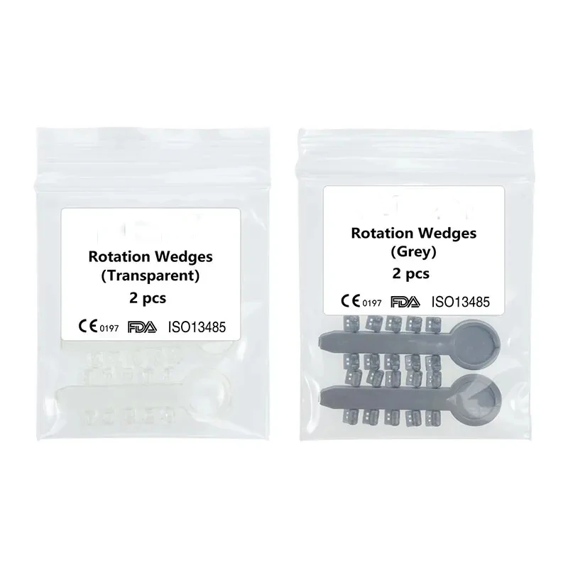 Orthodontic Rotation Wedges for Archwire Brackets Braces Orthodontia Ligature Rotary Torsion Pad Power Chain 2sticks/Bag 20pcs