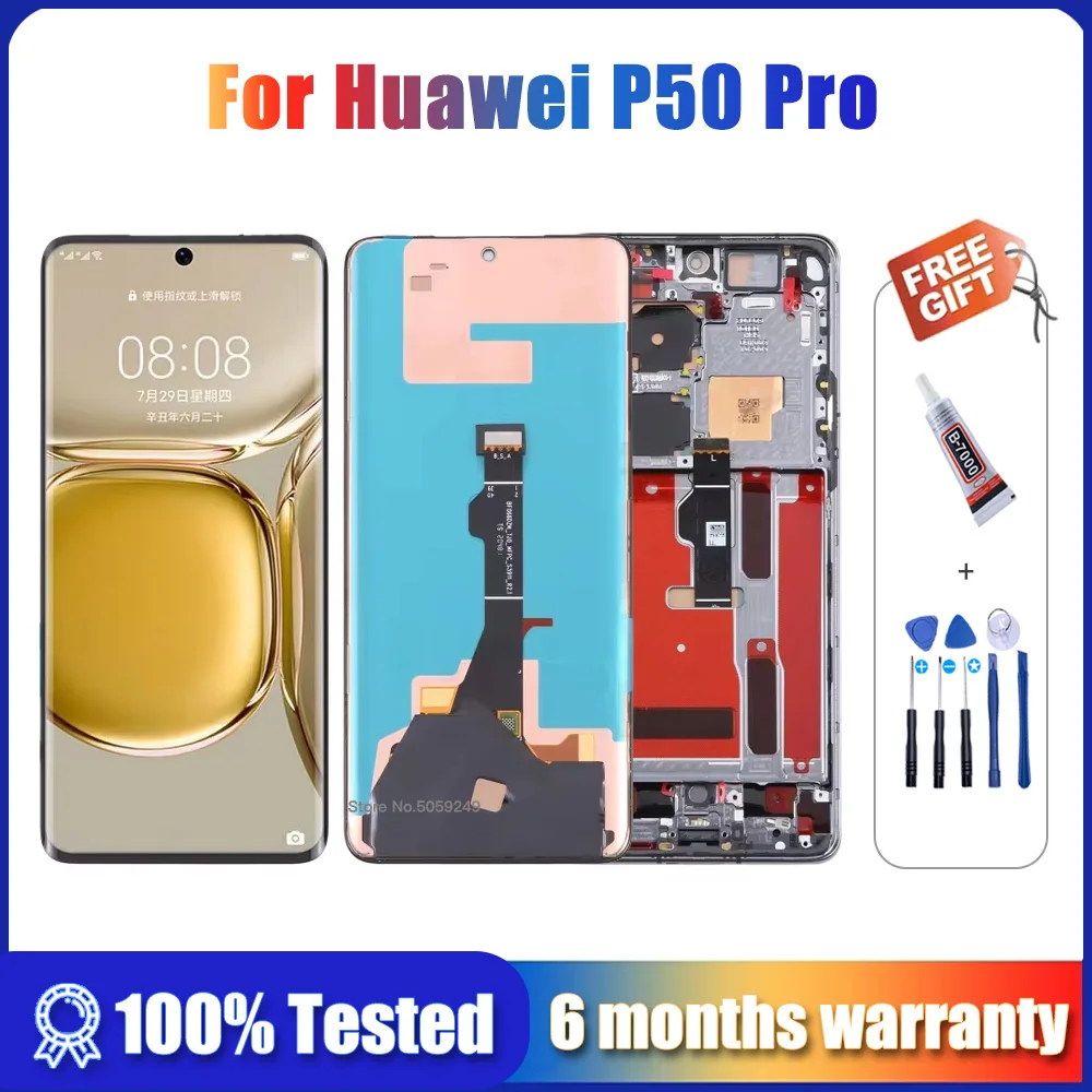 amoled-lcd-for-huawei-p50-pro-lcd-jad-al50-jad-al00-display-touch-panel-screen-with-frame-digitizer-assembly-for-huawei-p50-pro