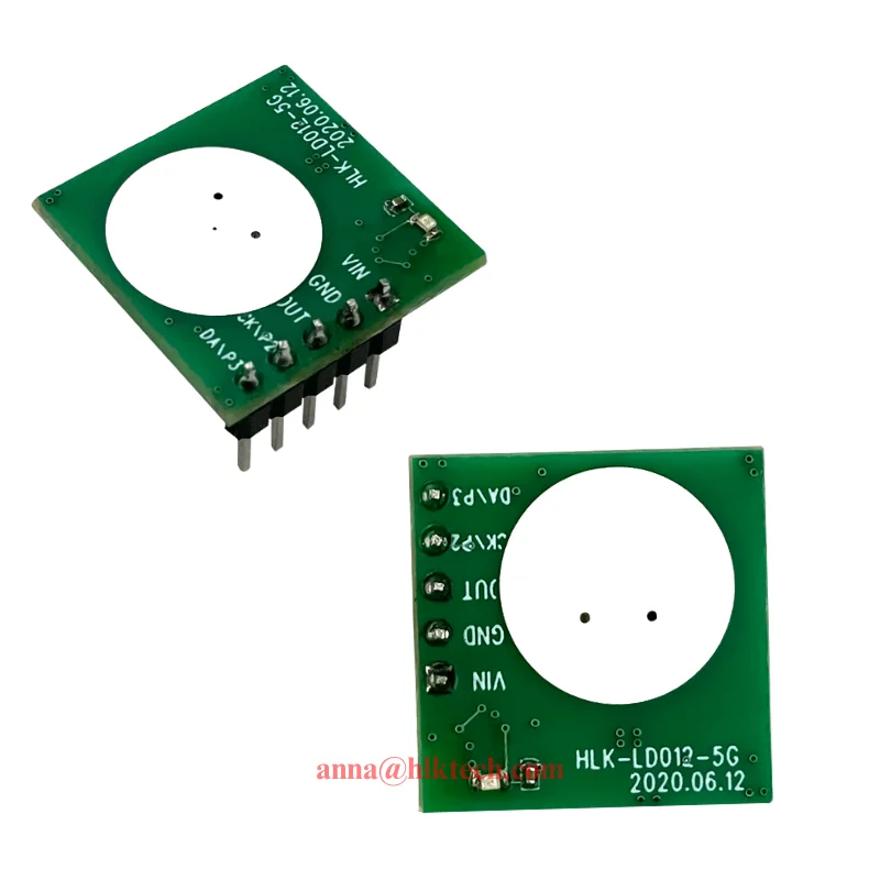Il trasporto Libero 2 pz HLK-LD012-5G ultra-bassa potenza 5.8G sensore radar consumo di energia generale interruttore modulo sensore