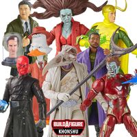 Marvel Legends Zombie Scarlet Witch Iron Man Loki He-Who Remains Red Skull Howard Duck Khonshu BAF Wave 6\