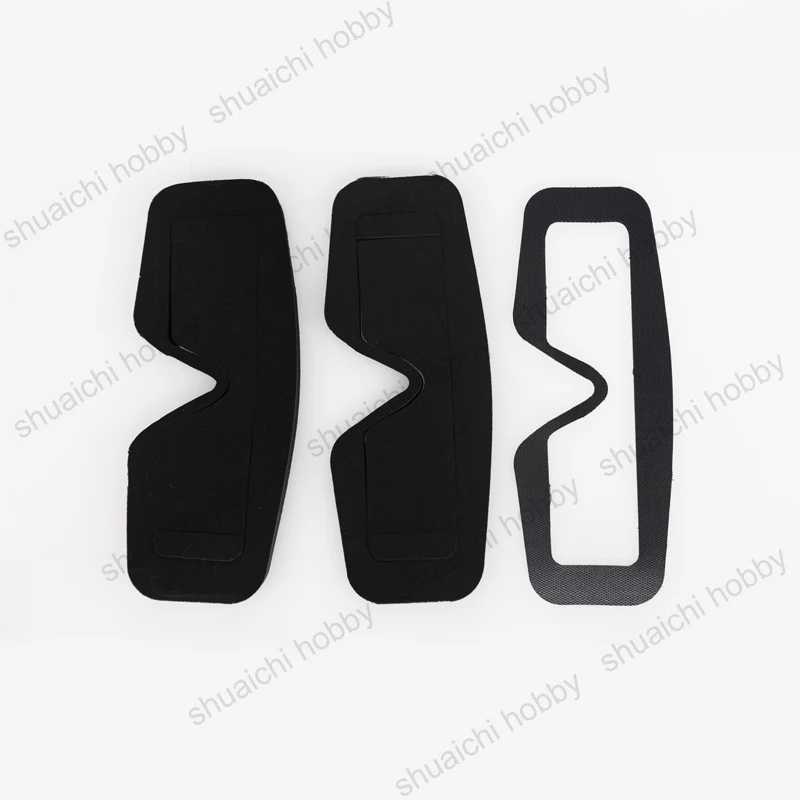 1Set Black Sponge Pad 02C 02X 02O/03S 03O Eye Mask with Magic Sticker Cobra Series 10mm 14mm for Drone SKYZONE 02 03 FPV Glasses