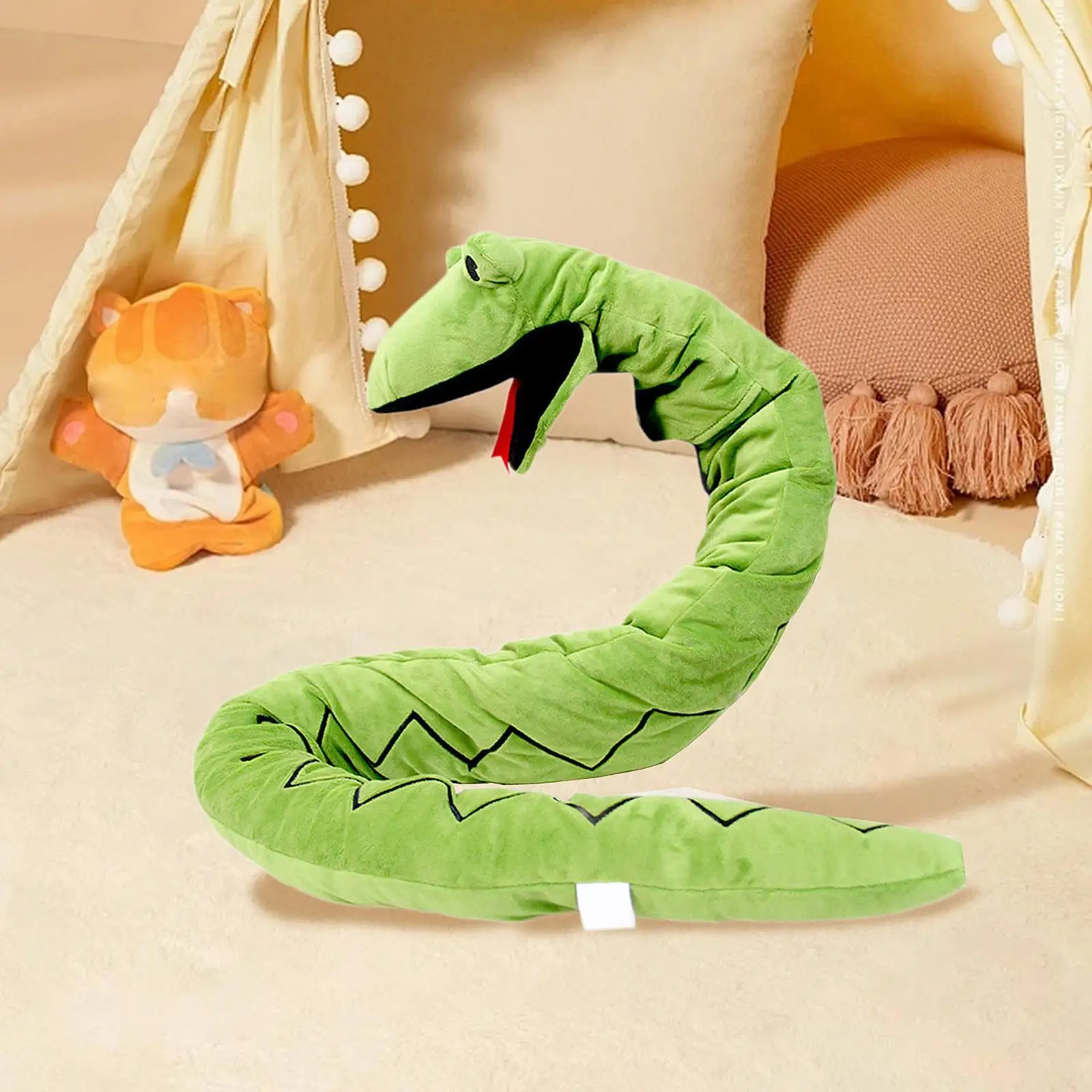 Burattino a mano serpente Gioco di ruolo Scherzi Storia Burattino animale per regalo per ragazze