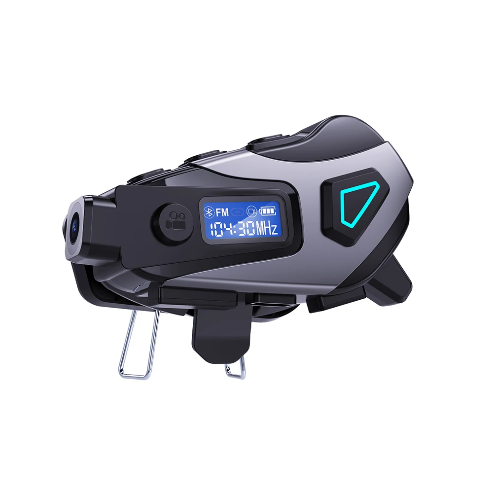 

K10 Motorcycle Helmet Bluetooth Headset with WiFi Hotspot, Voice Assistant, FM Radio, LCD Screen, 32G DV Photography
