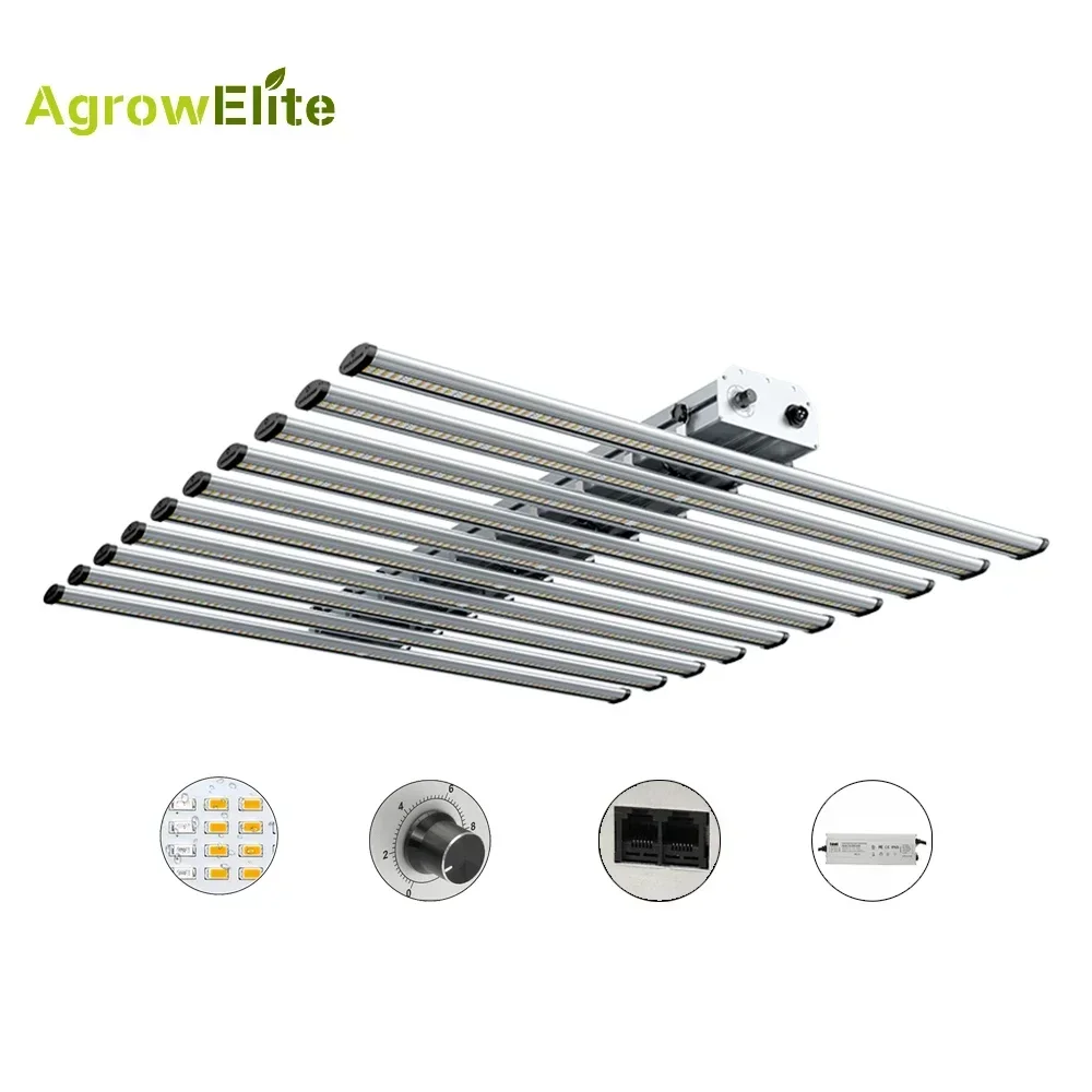 

Canopy Tent Kit 5x5 Grow Light 800 840 Watt Grow 730nm Full Spectrum Dimmable LED Hydroponic Grow Light