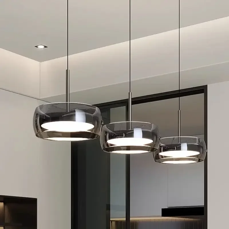 Glass Pendant Light Modern pendant light For Living Room Bedroom Restaurant Bar Hotel Indoor Warm Light Decorative LED Lighting - Image 3