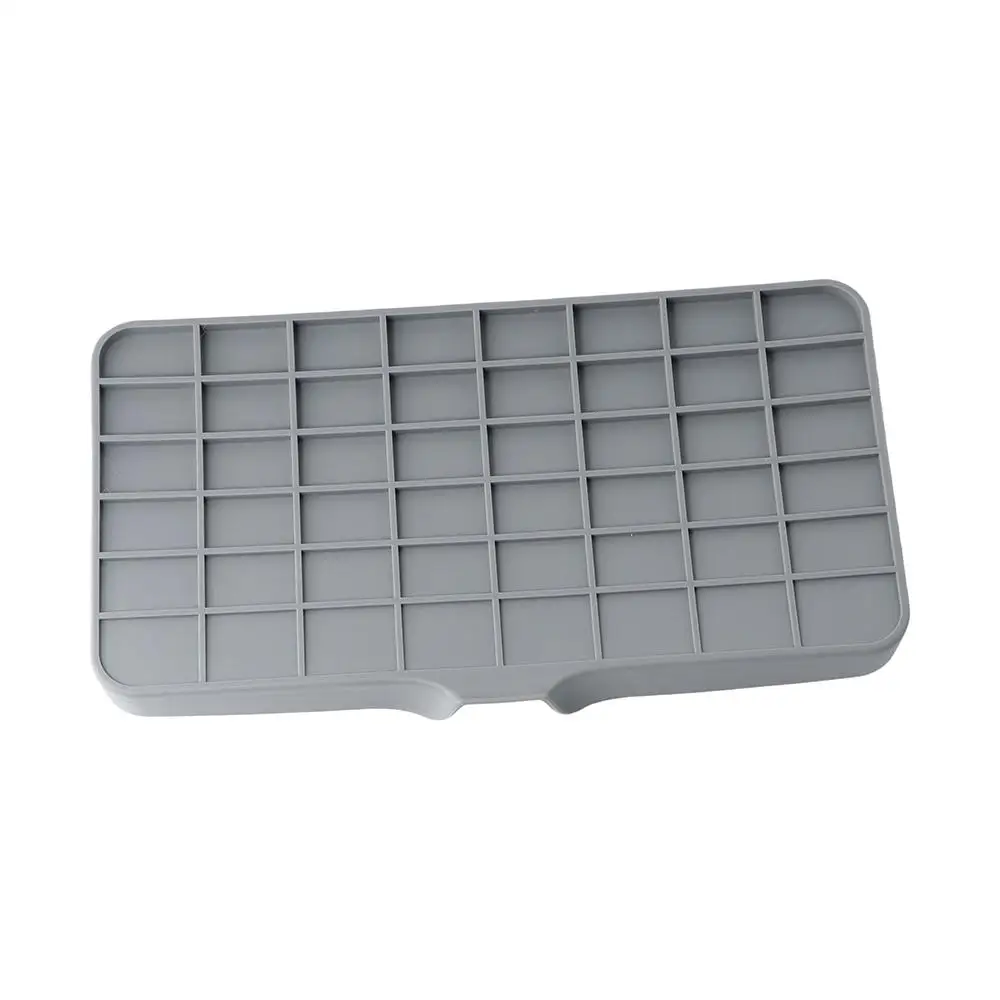 

1 шт., большие аксессуары для ванной комнаты, защита для сливной столешницы, поднос для раковины, поднос для мыла, коврик для смесителя, поднос для хранения на столешнице