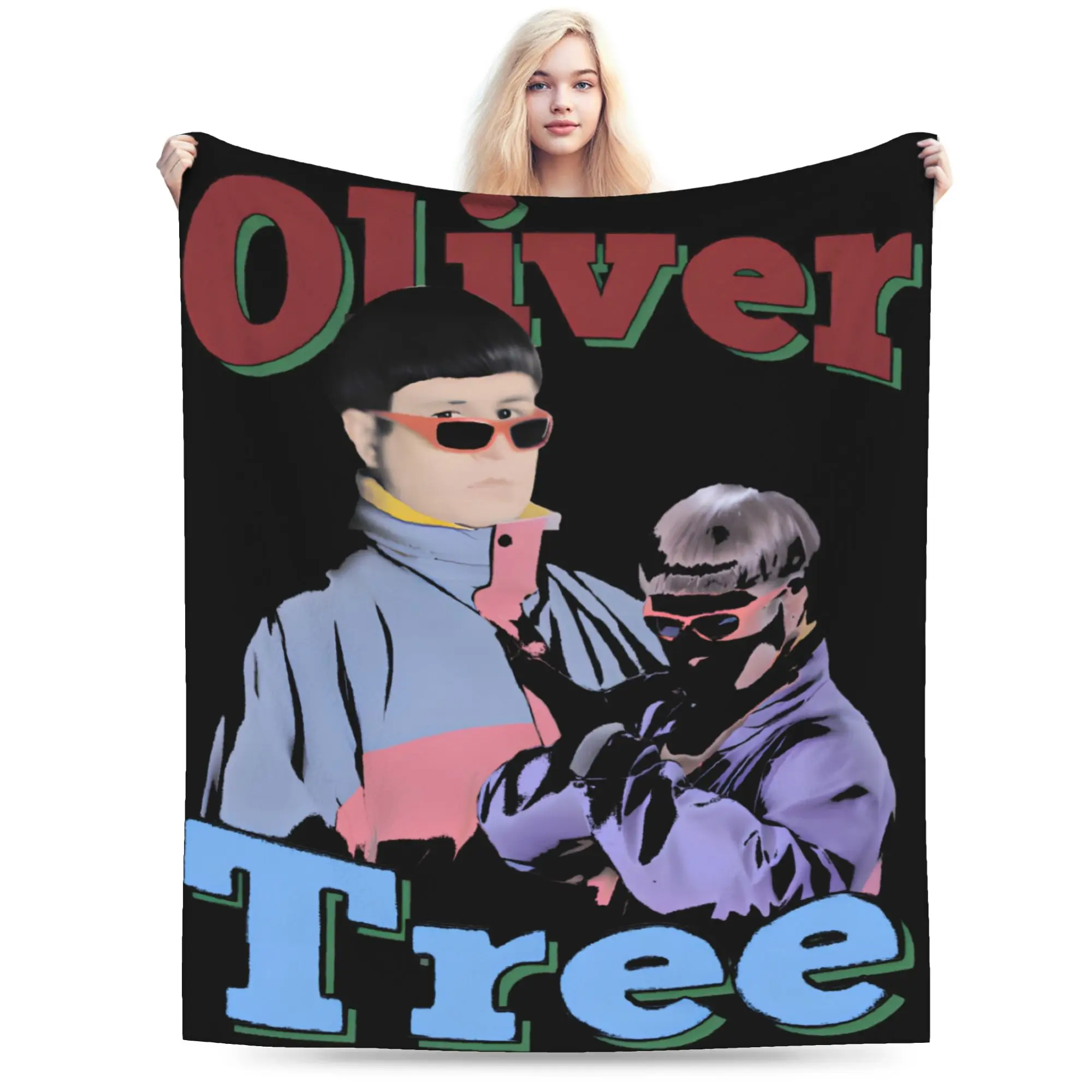 RIP Oliver Tree 1993-2026 Merch Blanket Super Soft Warm  Throw Blankets for Couch 50x60 Inches Multi-size Bedspread