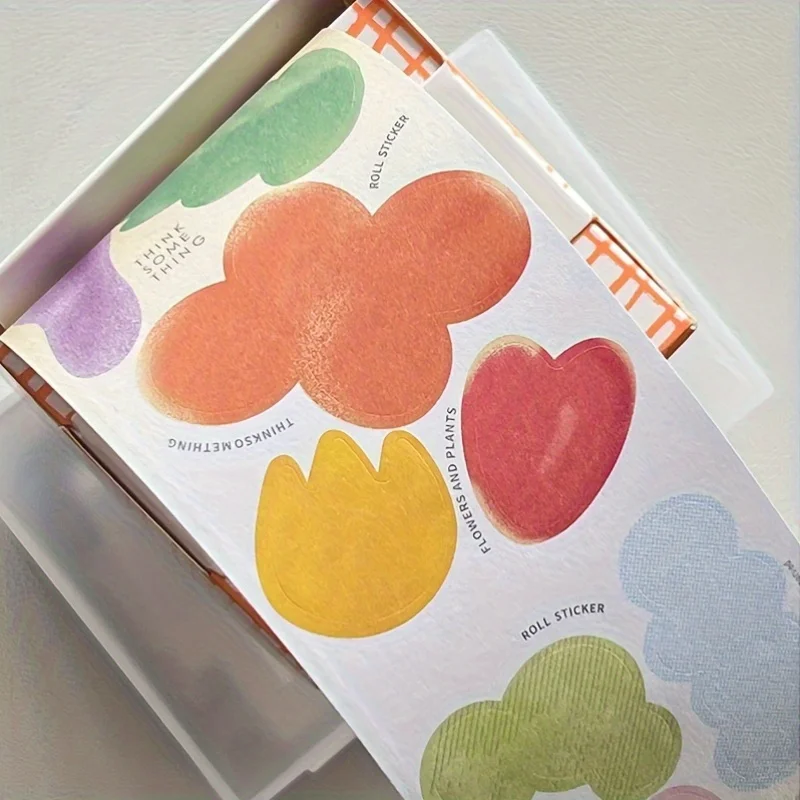 

1Box Creative Simple and Practical Flower Pull-out Sticky Note Full DIY Sticky Note