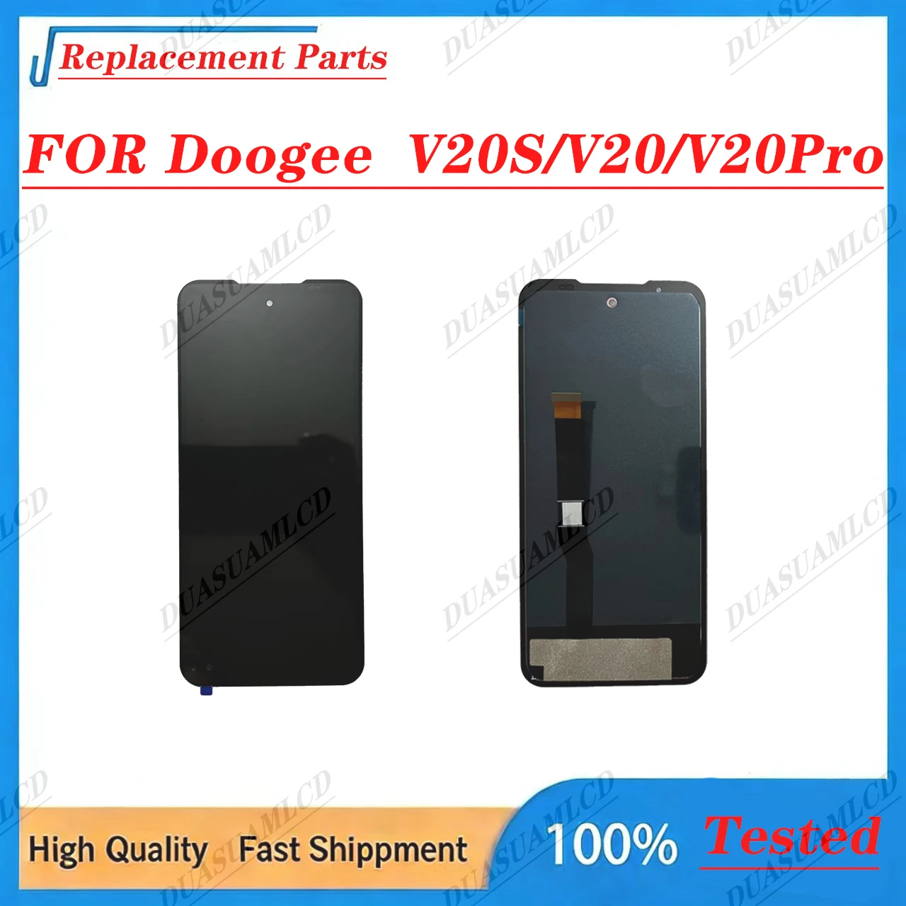 For DOOGEE V20 Pro V20S Original LCD Touch Screen Digitizer Full Smartphone Screen Repair Replacement Parts