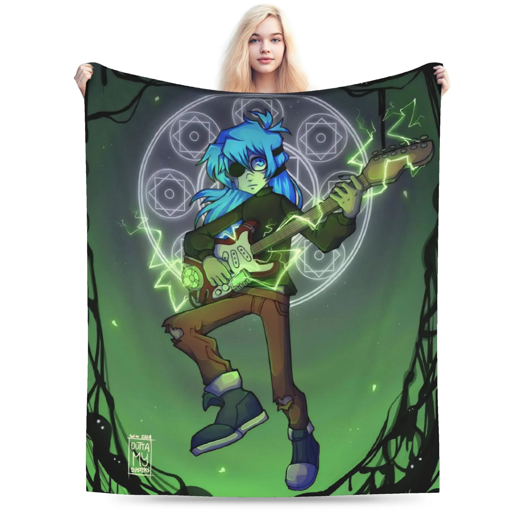 Funny  Sally Face Sal Fisher Indie Blankets Soft Fleece  Cozy Throw Blankets Machine Washable