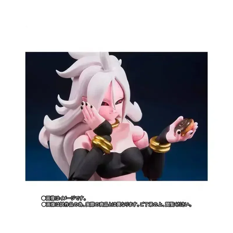 متوفر في المخزون بانداي الأصلي لعبة دراغون بول Z S.H.Figuarts SHF أندرويد 21 شخصيات أنيمي البلاستيكية نموذج تحصيل حلية لعبة الهدايا