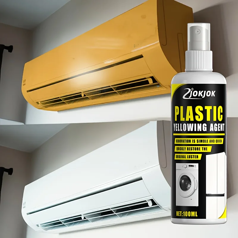Multifunctional Plastic Stain Remover,Air Conditioner Refresher,Toilet Refinish,All Plastic Surface Restoration,Professiona Care