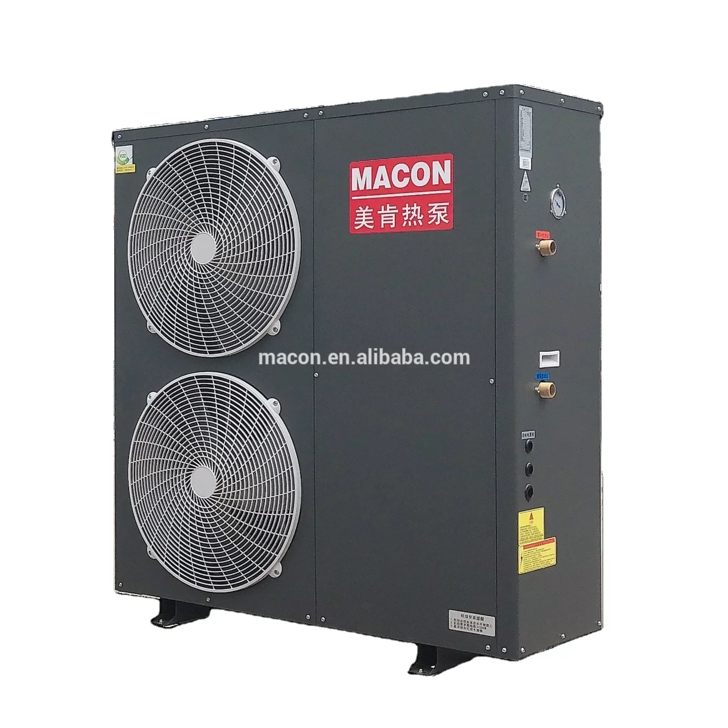 Macon 36kw EVI Heat Pump DC Inverter Monoblock R32 Heat Pump water heater for heating cooling