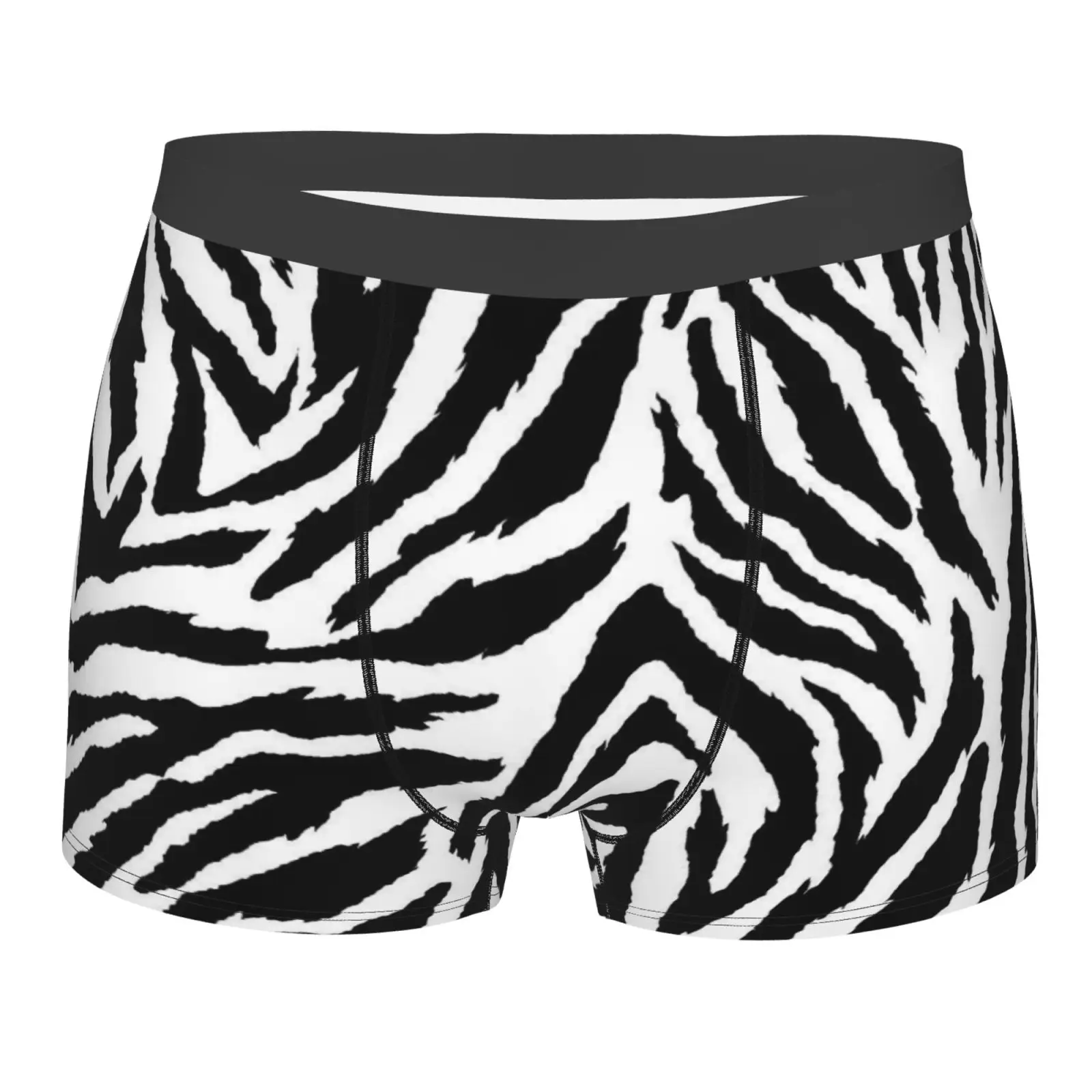 

Мужское нижнее белье в полоску с животными и зеброй, боксеры, дышащие мужские боксеры, мужские трусы, мужские трусы-боксеры, трусы, плавки