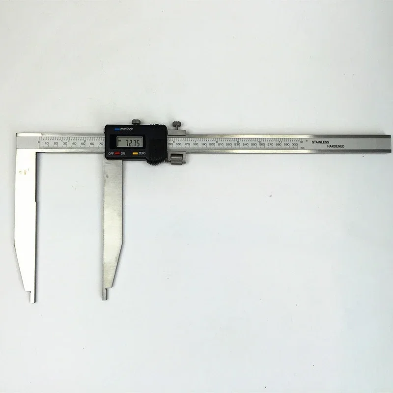 0-300mm stainless steel digital caliper with long jaw 150mm Caliber