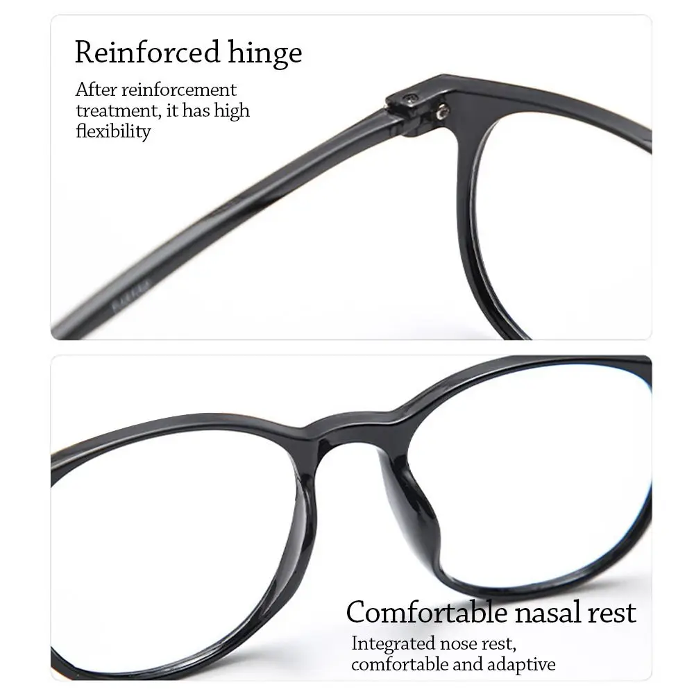 

Elegant Eye Protection Reading Glasses Ultralight PC Square Eyeglasses Presbyopic Eyewear Office