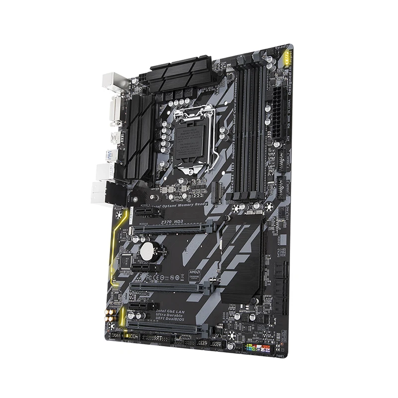 Imagem -05 - Placa-mãe de Computador para Desktop Mainboard Usado Intel Z370 Z370 Hd3 Usb3.0 Sata3 Ddr4 64g Lga 1151