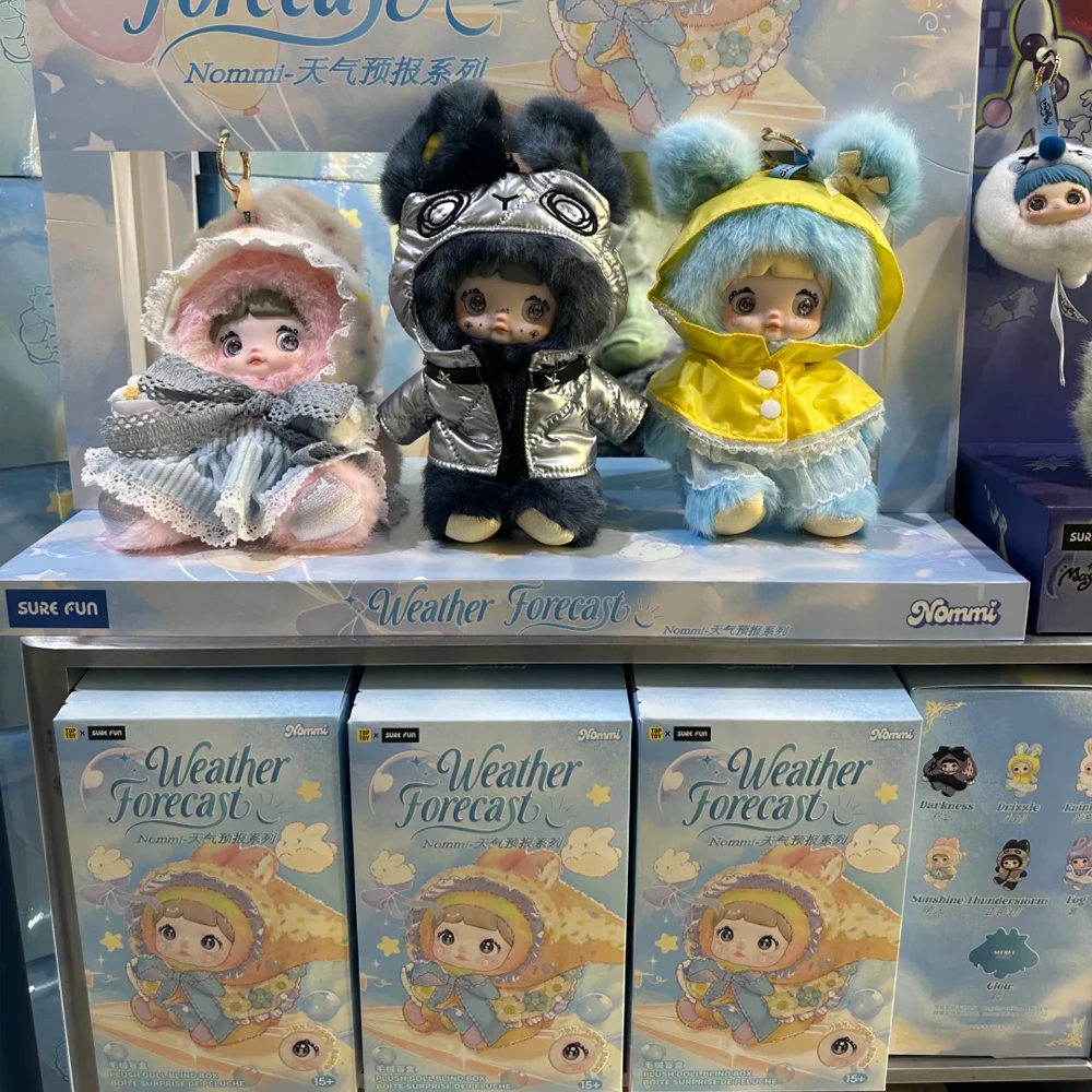 Nommi Blind Box Weather Forecast Doll Figure Collectible Toy For Children Birthday Gift In Stock Mystery Box Trendy Collectibles