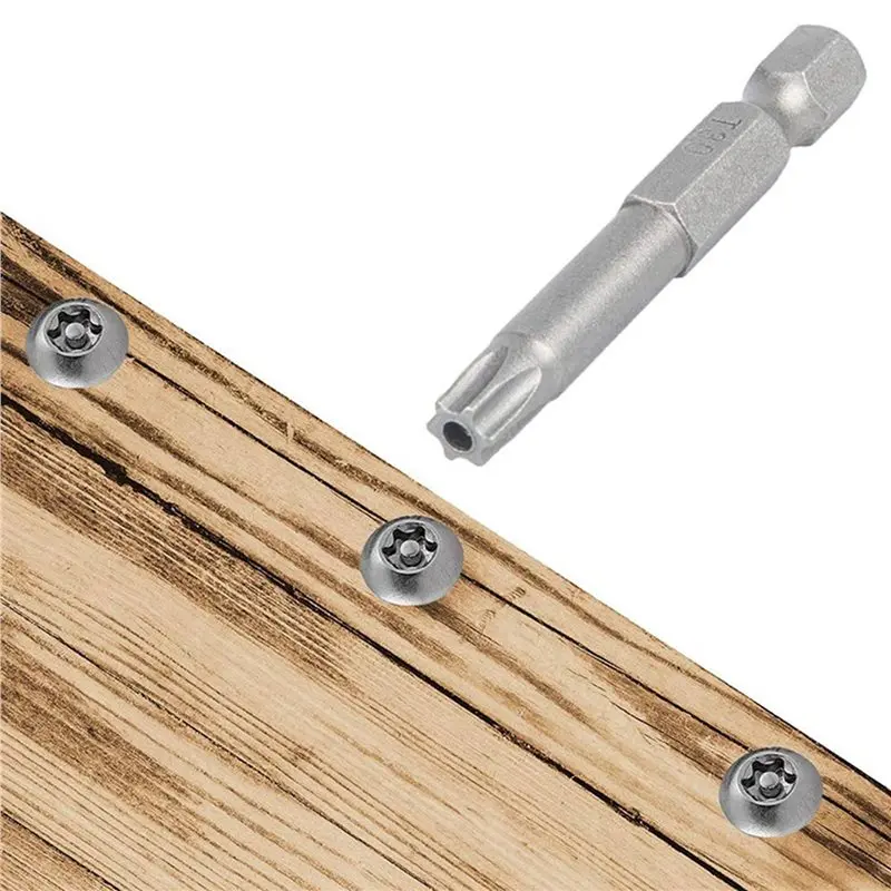 [Superx&KND]36 Pack Torx Head Screwdriver Bit Set 1/4 Inch Hex Shank T5-T40 Star Screwdriver Tool Kit With 3 Pack Handle