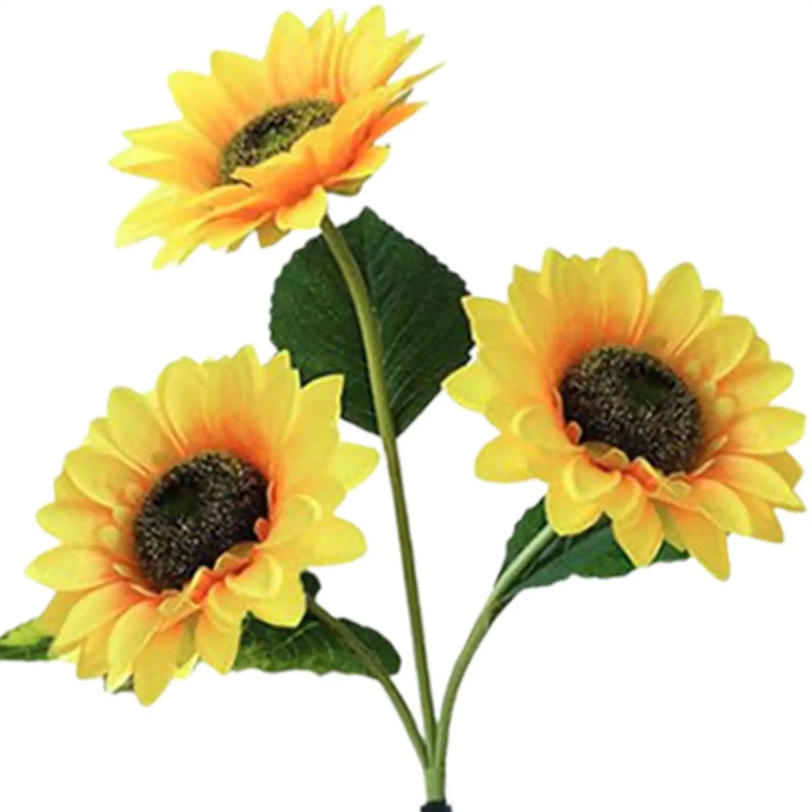 Luci solari del palo del giardino del girasole delle luci solari del girasole per il giardino all'aperto dell'iarda