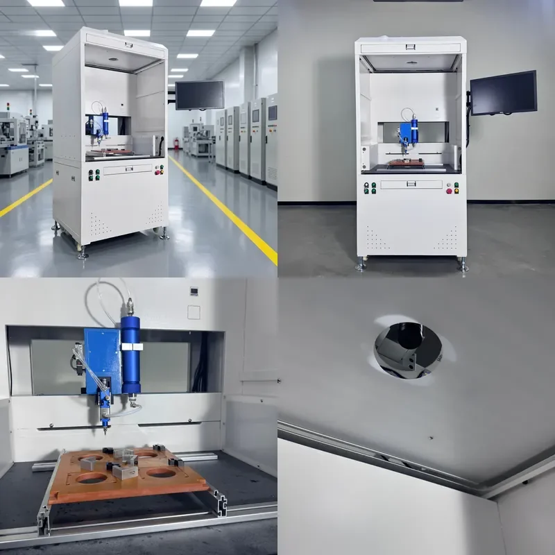 for Intelligent Vision Guided PCB Dispenser Coating System Automatic Precision Electronics Manufacturing Solution