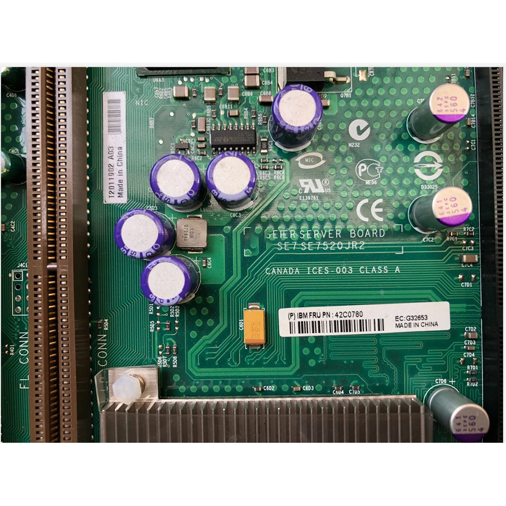 Placa-mãe para Inter, System Mainboard, SE7520JR2, 42C0780