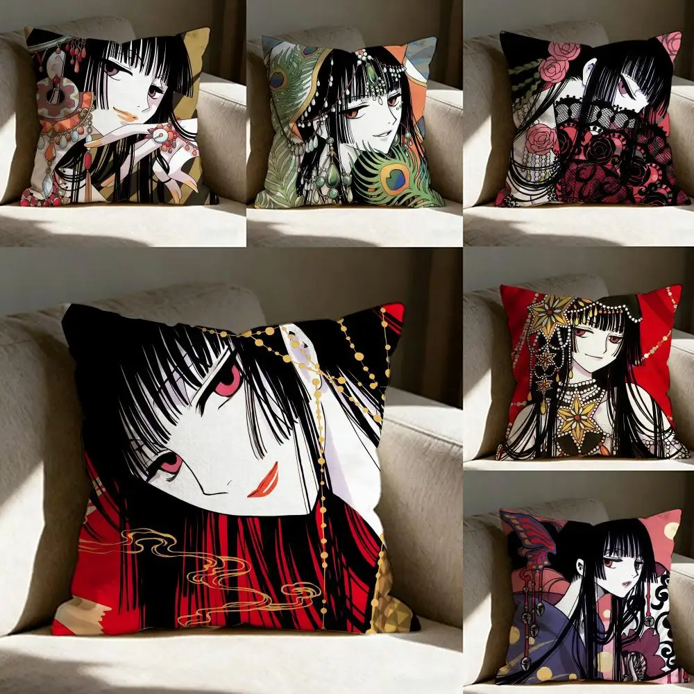 Anime X-xxxHOLiC Yuuko Pillow Case Pillowcase, Double-sided Printed, Sofa Cushion, Bedroom Headboard Pillow
