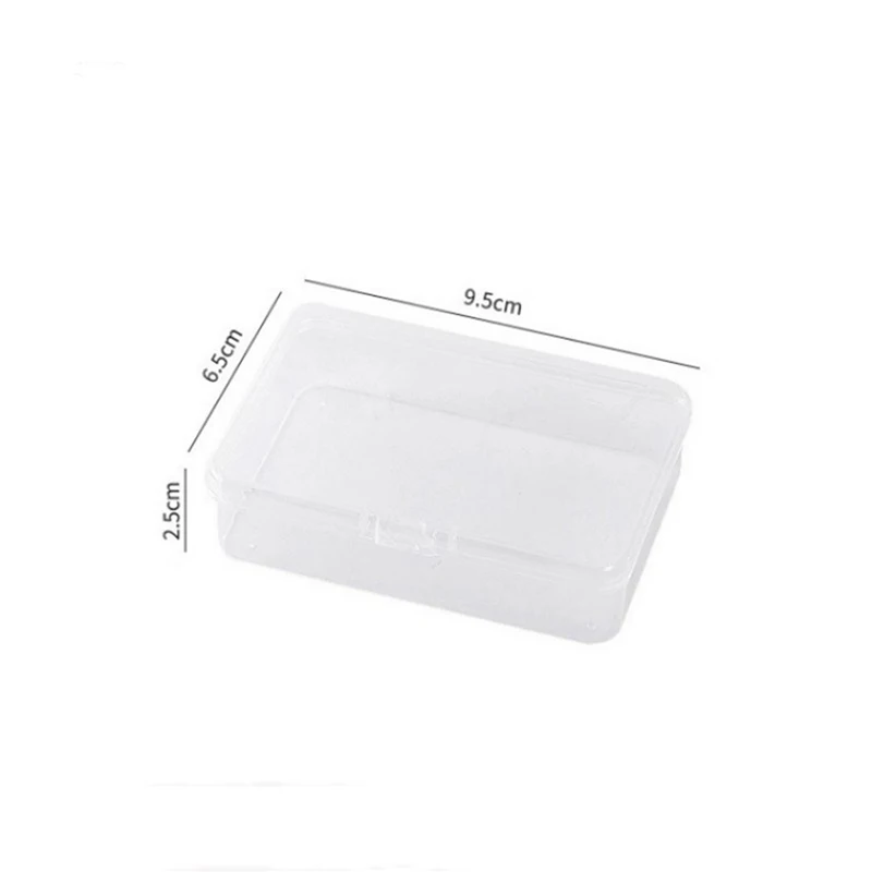 トランプ用の透明なプラスチック製の箱,収納ケース,コンテナ,パッケージ,ポーカーゲーム,カードオーガナイザー,1個,3個