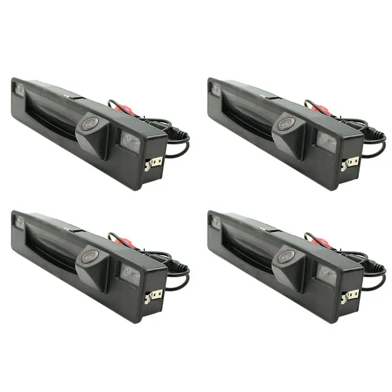 4X For Ford Focus 2015-2017 Rear View Camera For Car Parking With Handle For Car Trunk HD CCD-N30R
