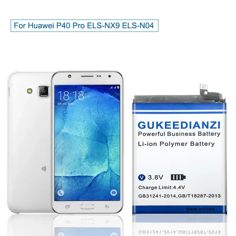 5600mAh HB536378EEW (P40 Pro) Mobile Phone Battery For Huawei P40 Pro ELS-NX9 ELS-N04 High Capacity