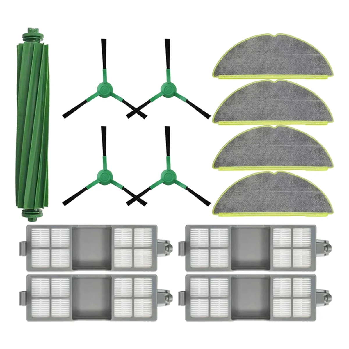 A97G ل 205 كومبو / 205 Vac جهاز آلي لتنظيف الأتربة قطع غيار فرشاة رئيسية فرشاة جانبية تصفية ممسحة القماش