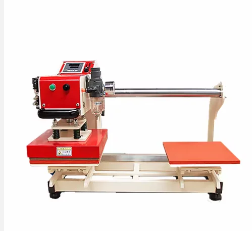 Dual Station Pneumatic Slide-Up Hot Stamping Machine - For Heat Transfer Printing and Sending