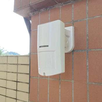 12V-26V Outdoor Wire Microwave Motion Sensor Passive Infrared Motion Detector Pet Immune Burglar Anti-theft Alarm System 20KG