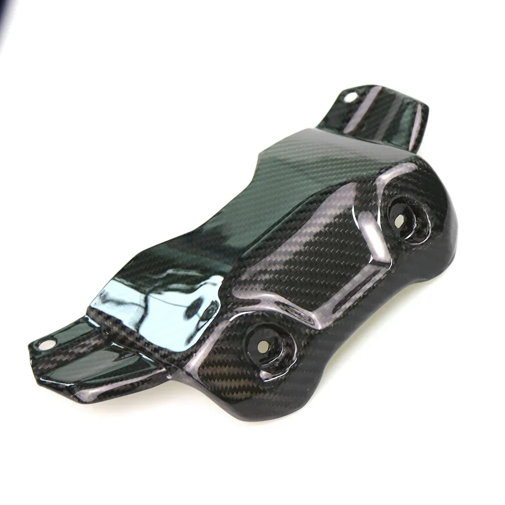 ل MT 09 MT09 FZ 09 FZ09 2013-2019 ألياف الكربون غطاء خزان الوقود الغاز حامي دراجة نارية الملحقات #5