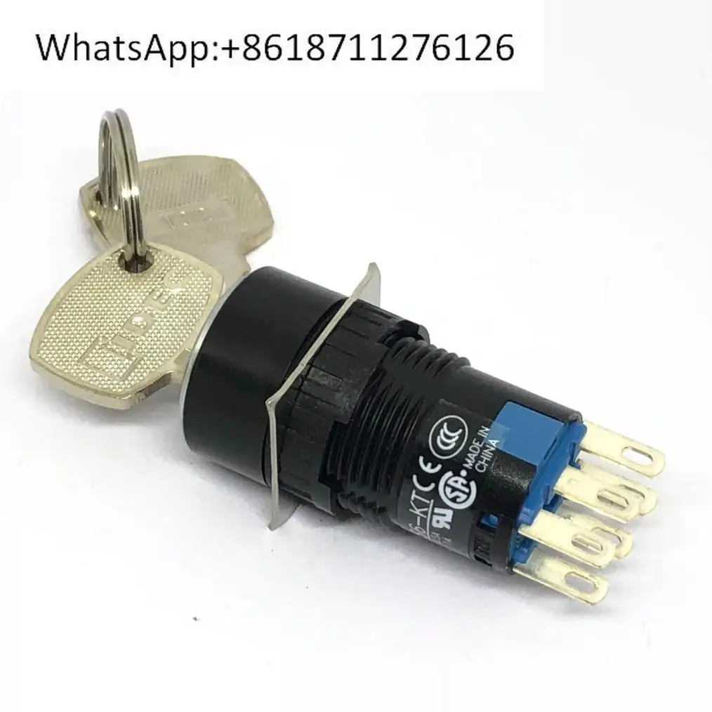 Учебное устройство AS6-KT Eston 6-контактный трехскоростной самоблокирующийся ключевой переключатель-KTC ESTUN