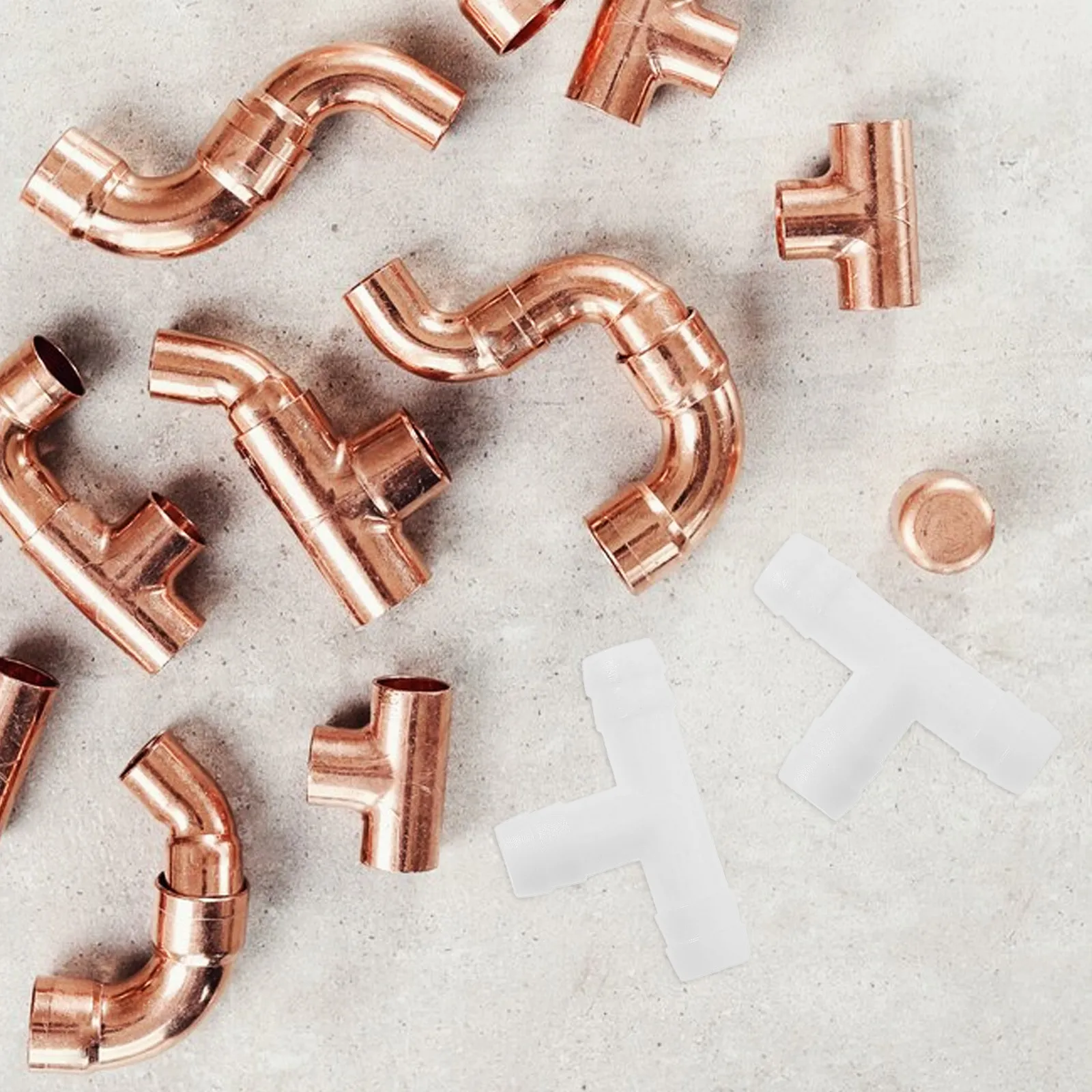 

Комплект из 4 трехходовых соединителей для кондиционеров: долговечные, без протечек, не скользят, для подключения дренажных шлангов