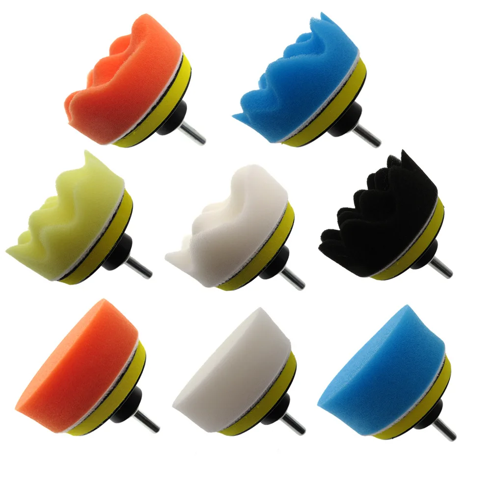 3/6-inch Polishing Set For Car Paint Leather Sofa Waxing Sponge Polishing Machine Drill Bit Adapter Electric Tool Accessories
