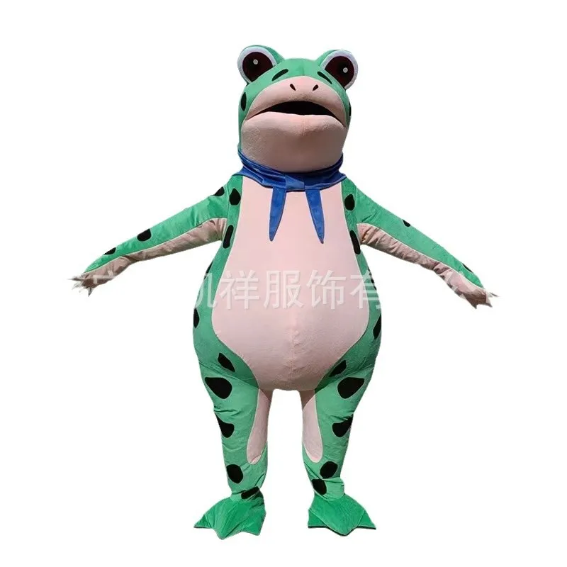 

Funny Frog Costume Party Costume Cartoon Character Cosplay Costume Inflatable Costume Frog Suit