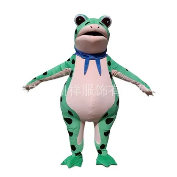 תחפושת צפרדע מצחיקה למסיבת תחפושות דמויות מצוירות תחפושת קוס...