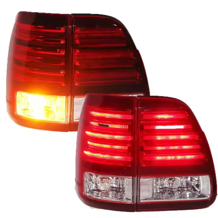 

1998-2002 Year for LX470 4700 LED Tail Lamp Red White Color
