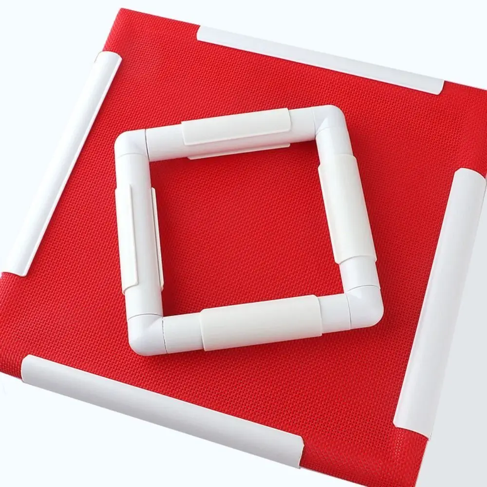 

Sewing Tool Plastic Embroidery Hoop Square Multi Size Embroidery Frame Rectangle Handhold Cross Stitch Hoop Sewing