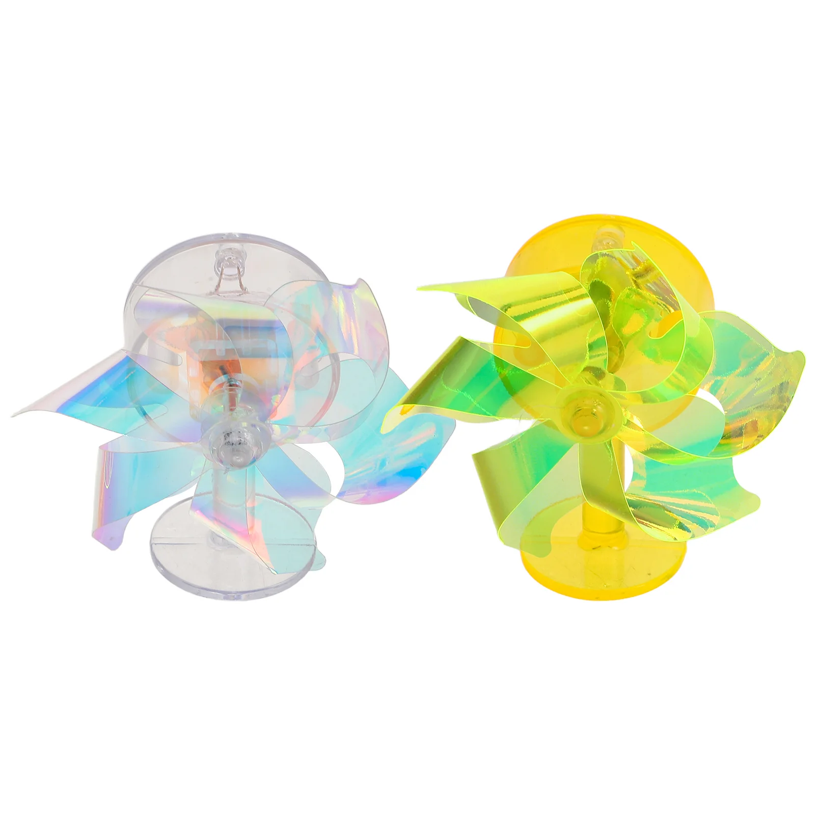 

2pcs Windmill Colorful LED Toy Reflector Night Safety Electric Scooter Kids Pinwheel Motorcycle Decor Garden Lighted