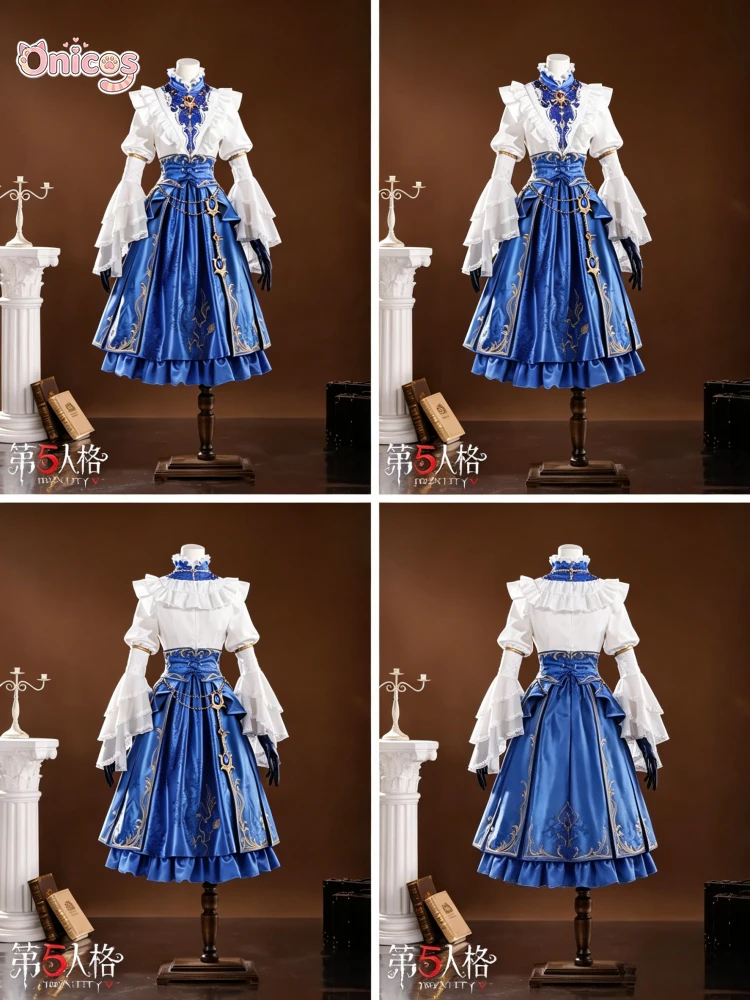 

Identity V Antiquarian - OPH.QI (Soundclash) Cosplay Costume Game Suit Anime Party Uniform Hallowen Play Role Clothes Onicos