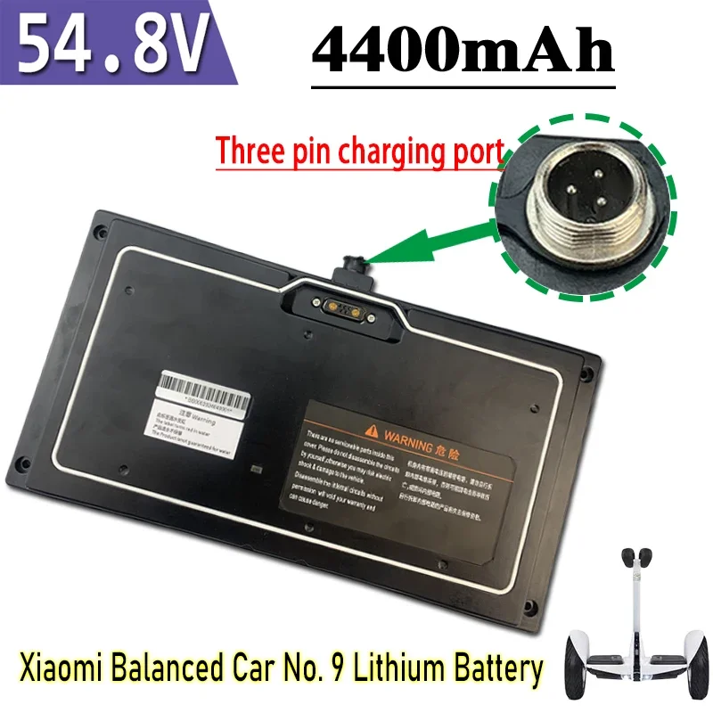 

For Xiaomi Mini No. 9 Balanced Car Battery 54.8v 4400mah Electric Balanced Lithium Battery Accessories