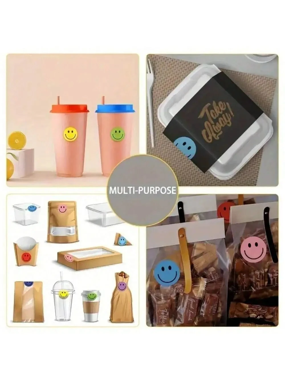 500 قطعة من الملصقات الورقية ذات الوجه المبتسم، ملصقات قرطاسية مستديرة، مناسبة للمعلمين، الآباء، الفصول الدراسية، مكافآت التعلم، هدية