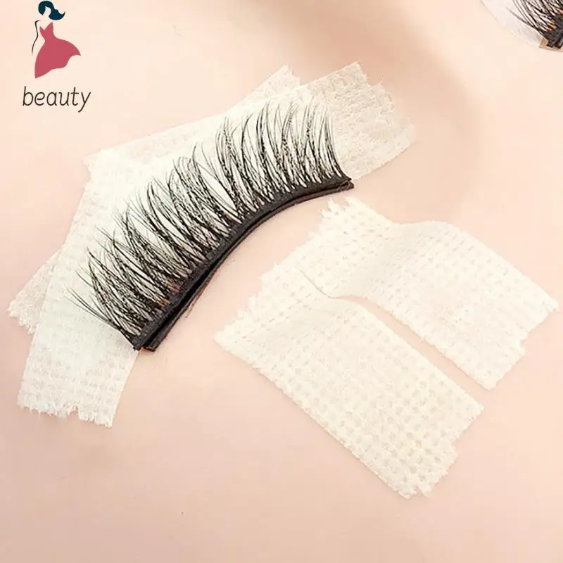 Rollo de cinta adhesiva de tela no tejida transpirable para extensión de pestañas postizas, herramientas de maquillaje, 4,5 m/rollo