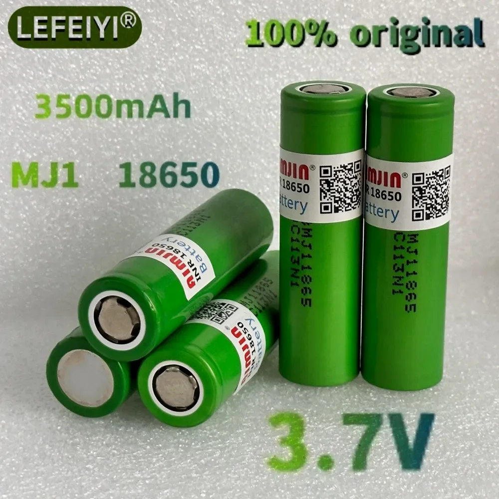 18650 3.7V 3500mAh for LG 18650 MJ1 Rechargeable Lithium Battery Flashlight Battery